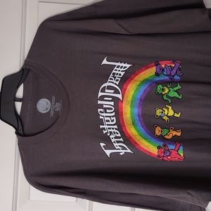 Grateful Dead men's shirt 3XL with Gay Pride rainbow...new with tags